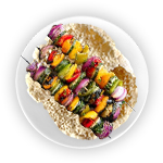 Grilled Vegetable Kebab 